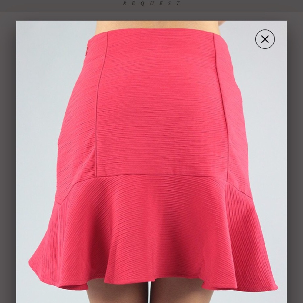 🔥NWT J.O.A. Red Skirt🔥